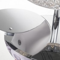 Tocador pared Miss Beauty Floral Bloom - tapa compartimento interior